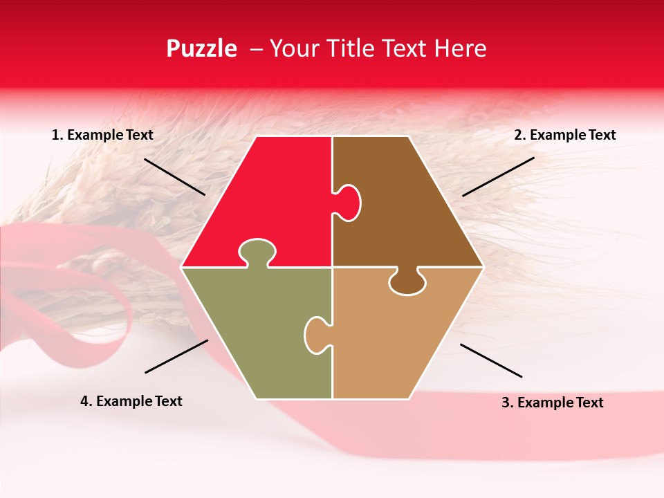Closeup Plant Rural PowerPoint Template
