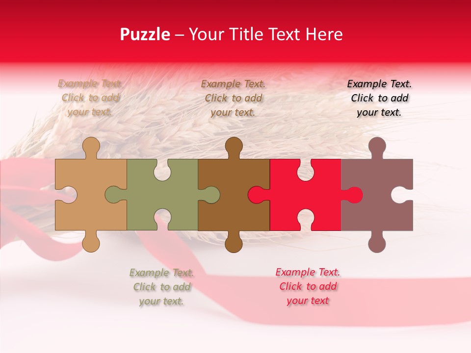 Closeup Plant Rural PowerPoint Template