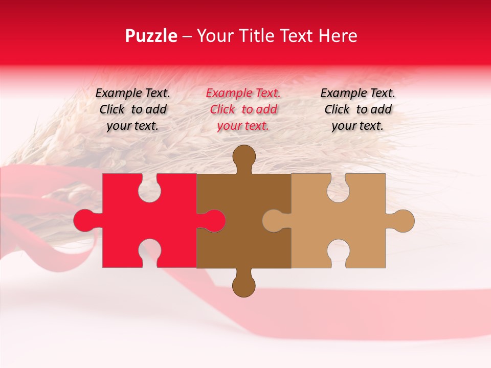 Closeup Plant Rural PowerPoint Template