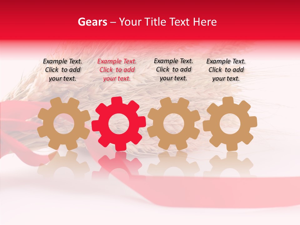 Closeup Plant Rural PowerPoint Template