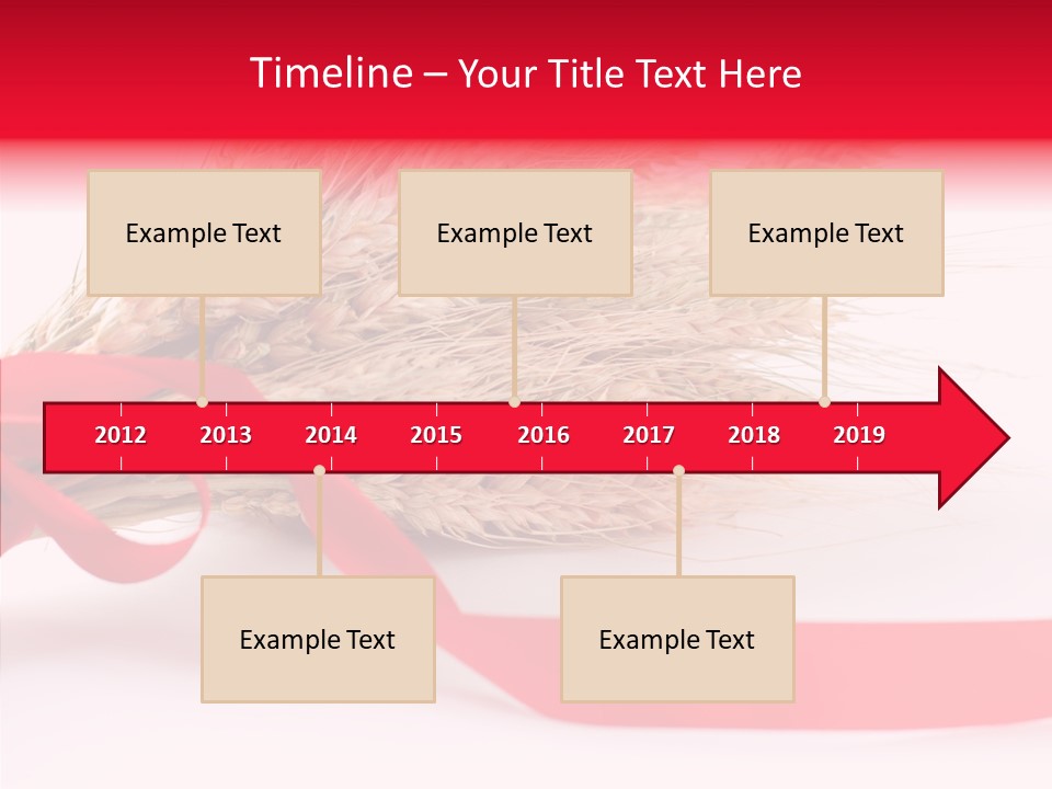 Closeup Plant Rural PowerPoint Template