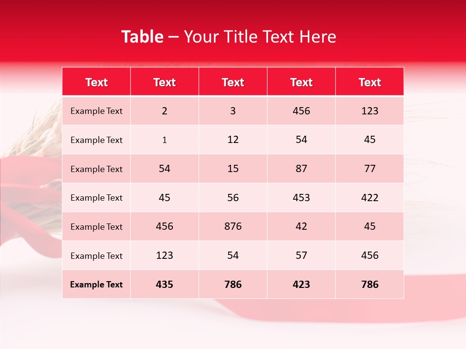 Closeup Plant Rural PowerPoint Template