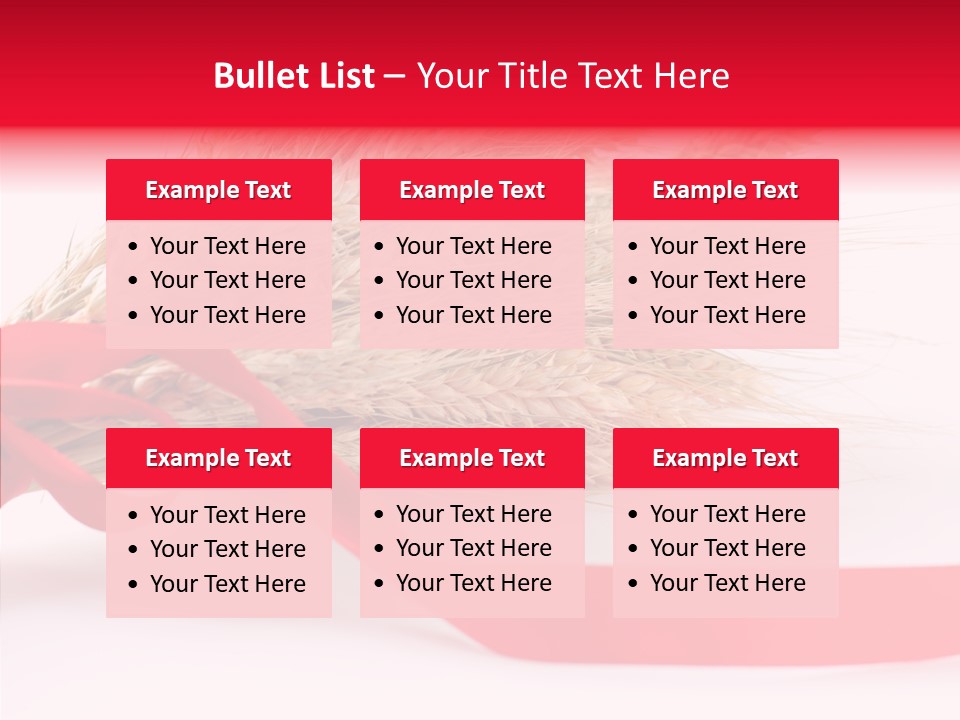 Closeup Plant Rural PowerPoint Template
