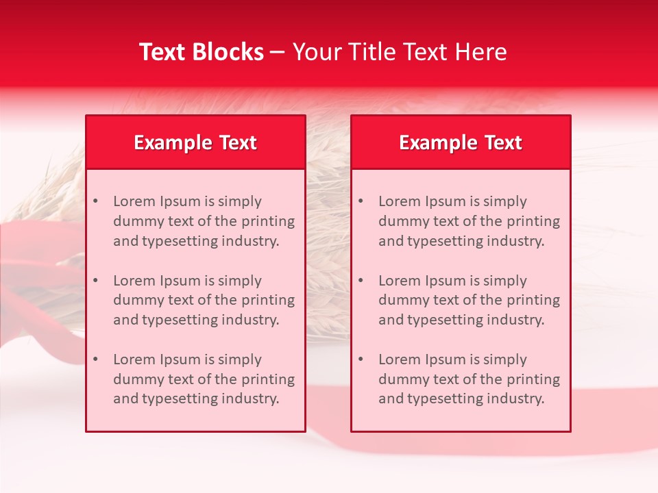 Closeup Plant Rural PowerPoint Template