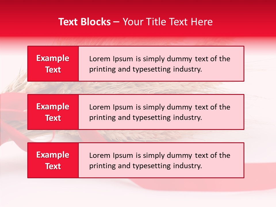 Closeup Plant Rural PowerPoint Template