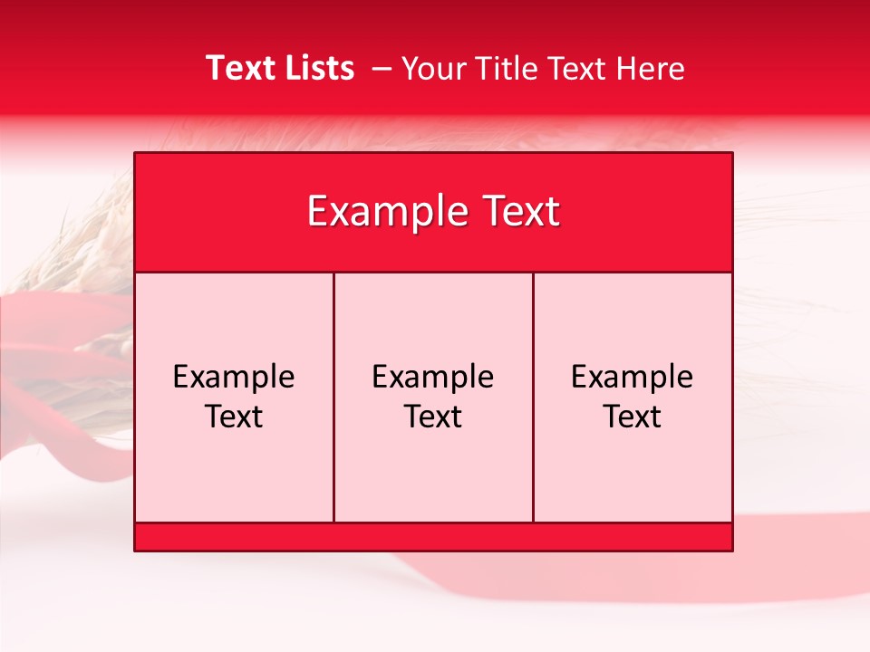 Closeup Plant Rural PowerPoint Template