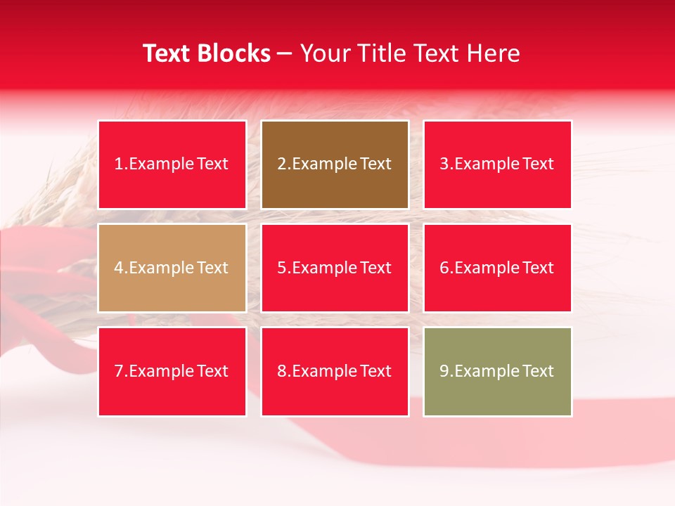 Closeup Plant Rural PowerPoint Template
