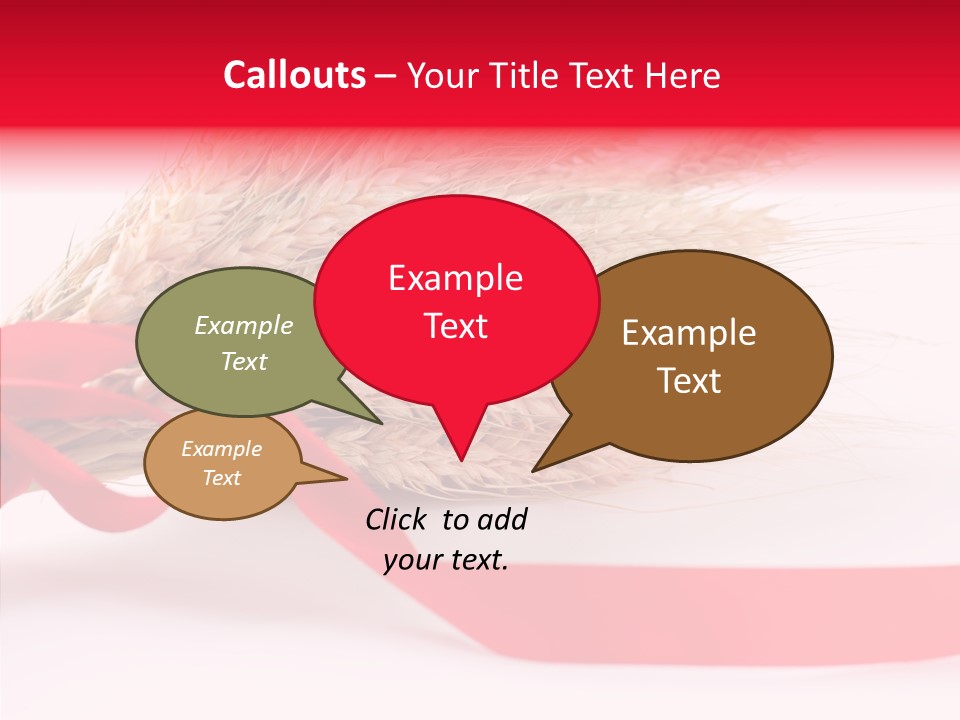Closeup Plant Rural PowerPoint Template