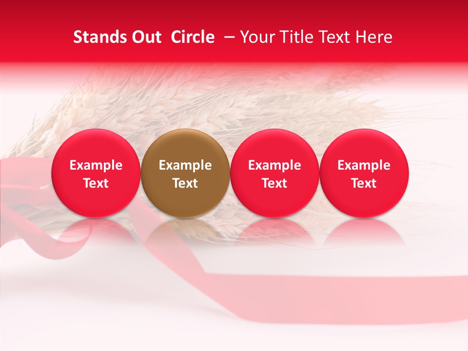 Closeup Plant Rural PowerPoint Template