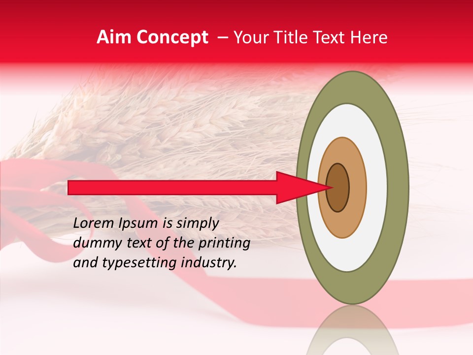 Closeup Plant Rural PowerPoint Template