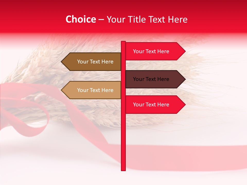 Closeup Plant Rural PowerPoint Template