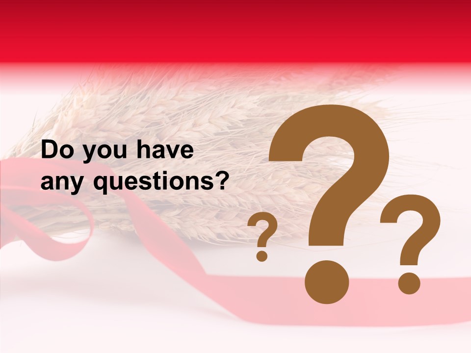 Closeup Plant Rural PowerPoint Template