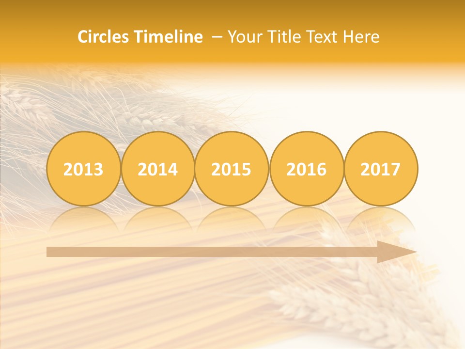 Wheat Nutrition Beautiful PowerPoint Template