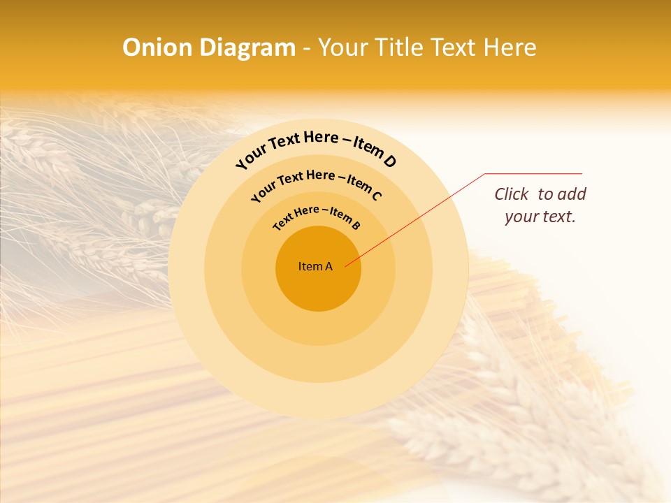 Wheat Nutrition Beautiful PowerPoint Template