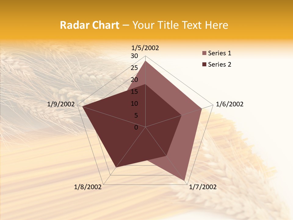Wheat Nutrition Beautiful PowerPoint Template