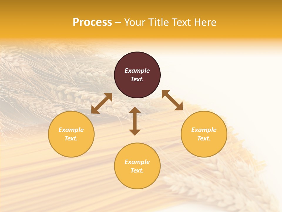 Wheat Nutrition Beautiful PowerPoint Template