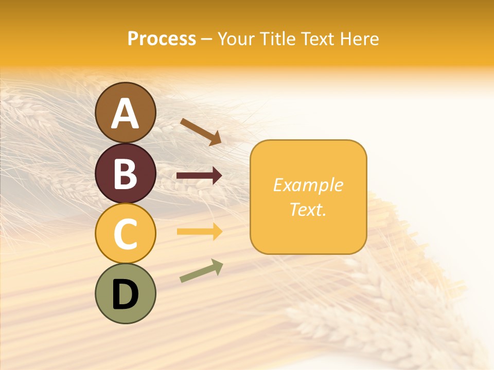 Wheat Nutrition Beautiful PowerPoint Template
