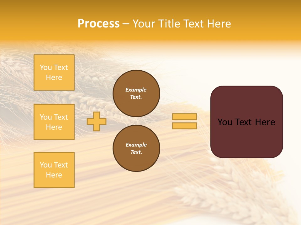 Wheat Nutrition Beautiful PowerPoint Template