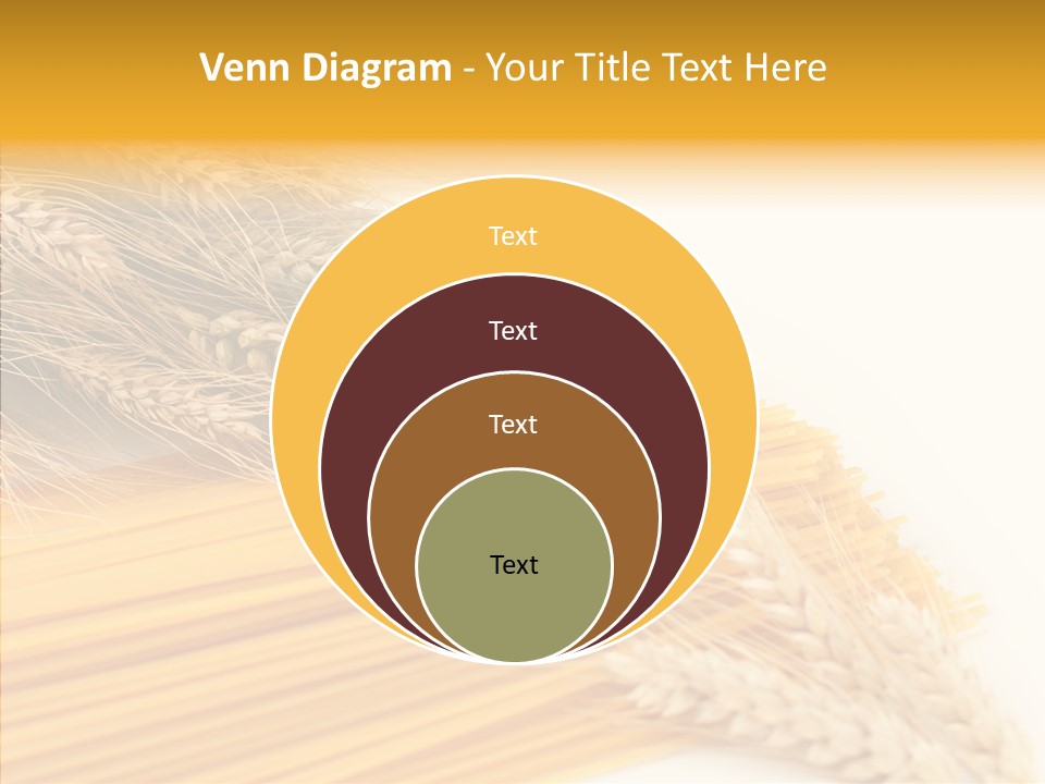 Wheat Nutrition Beautiful PowerPoint Template