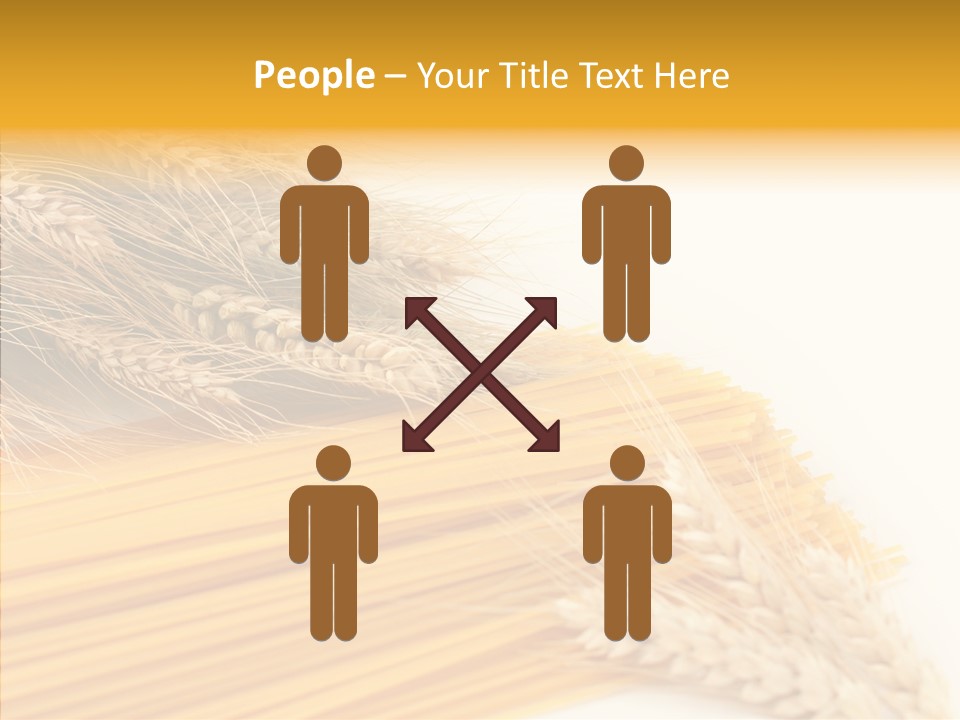 Wheat Nutrition Beautiful PowerPoint Template