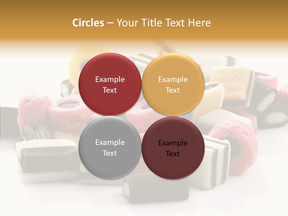 Sugar Candy Eat PowerPoint Template