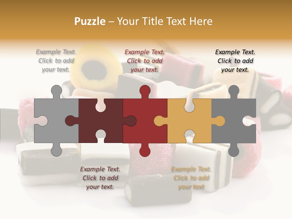 Sugar Candy Eat PowerPoint Template