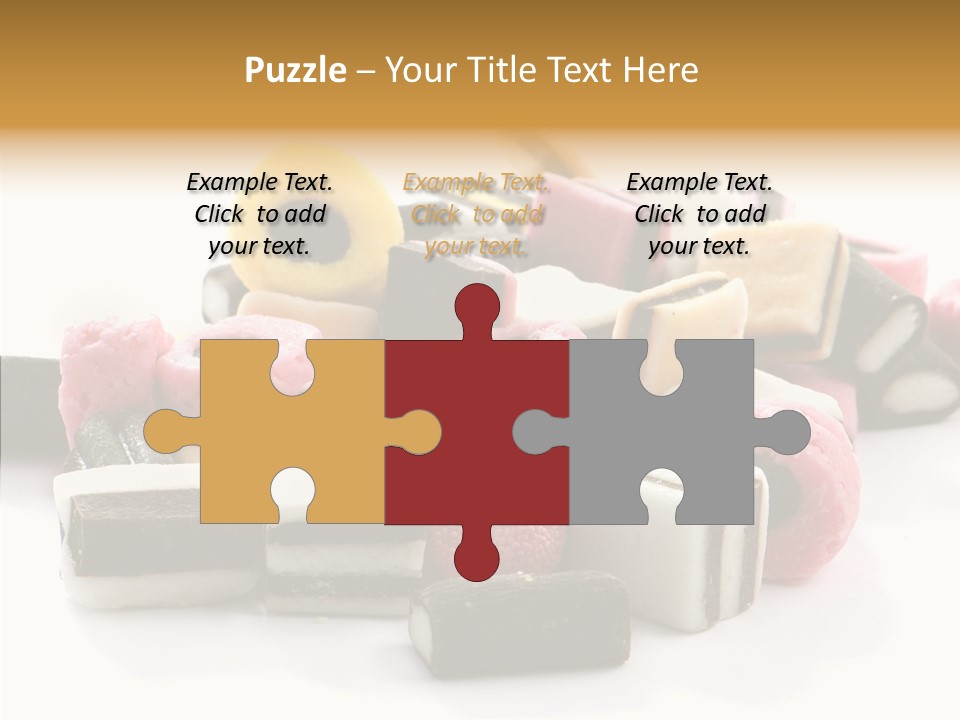 Sugar Candy Eat PowerPoint Template