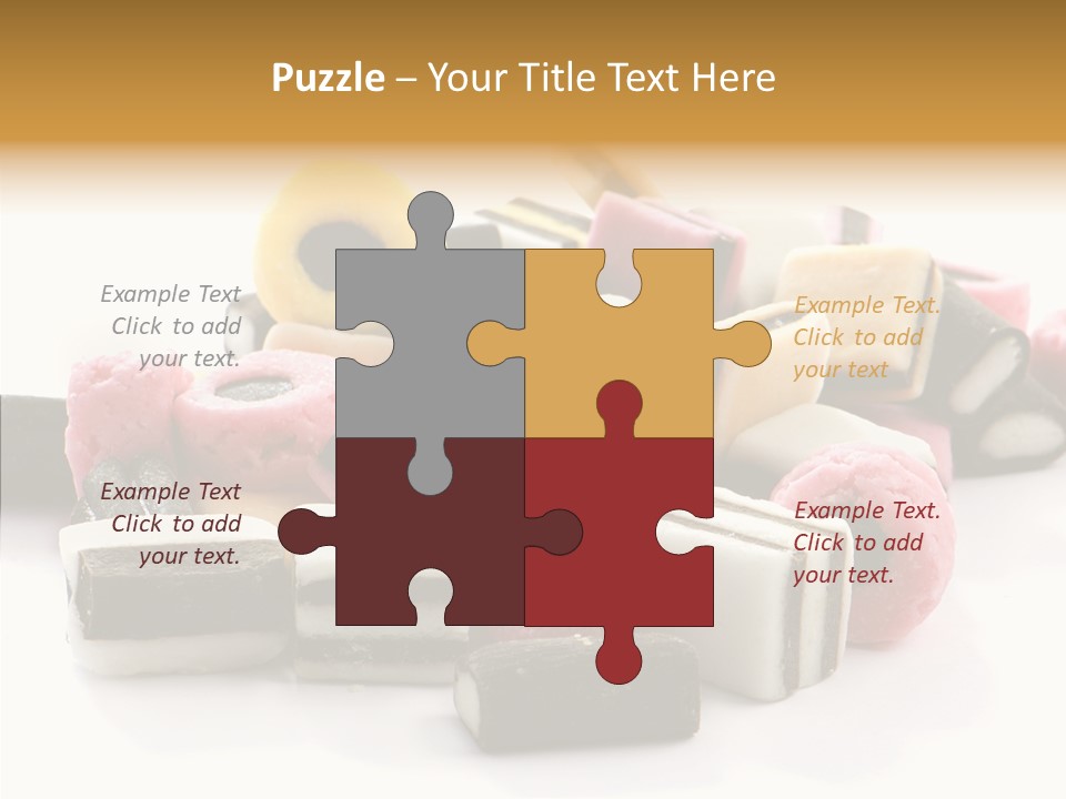 Sugar Candy Eat PowerPoint Template