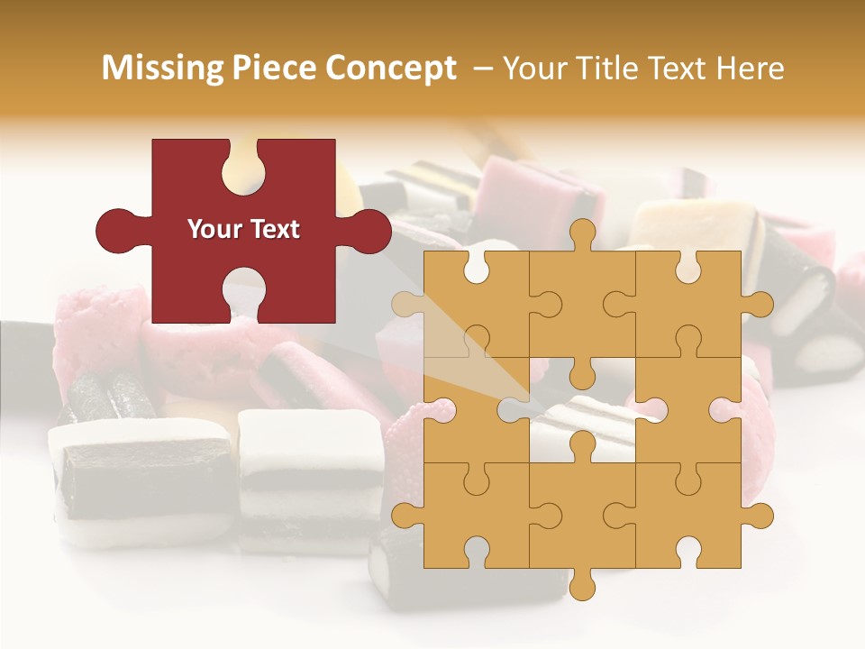 Sugar Candy Eat PowerPoint Template