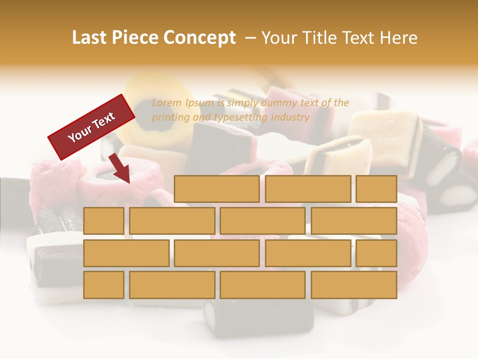 Sugar Candy Eat PowerPoint Template