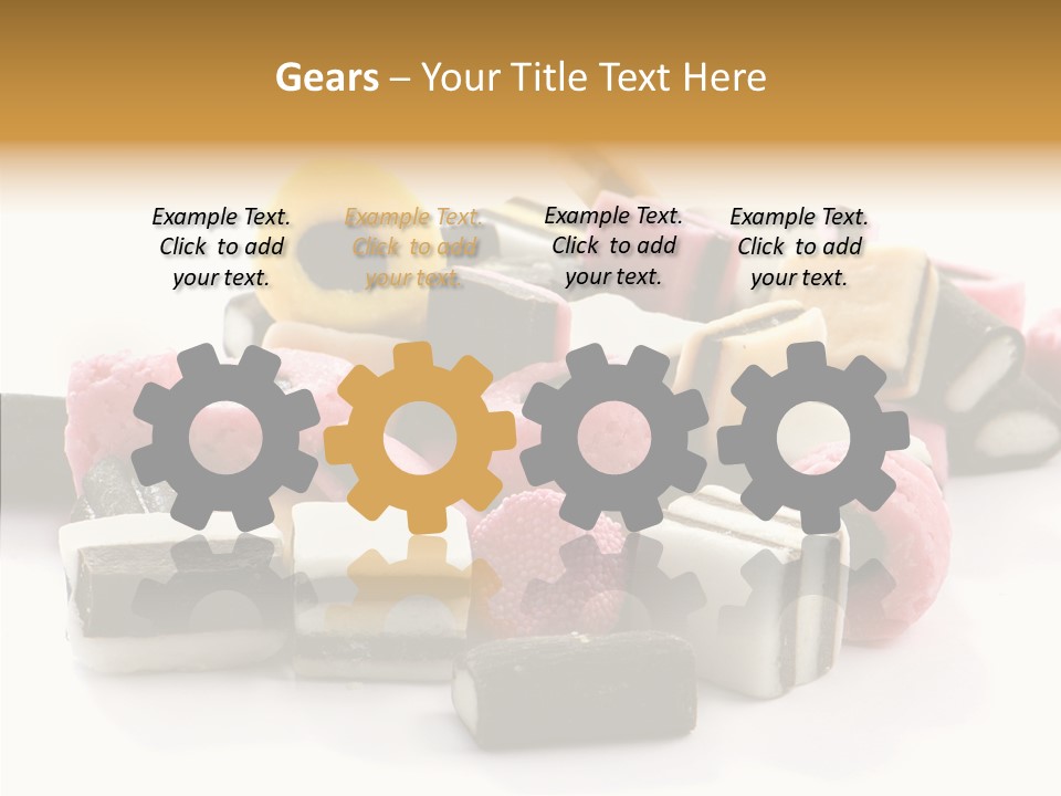 Sugar Candy Eat PowerPoint Template