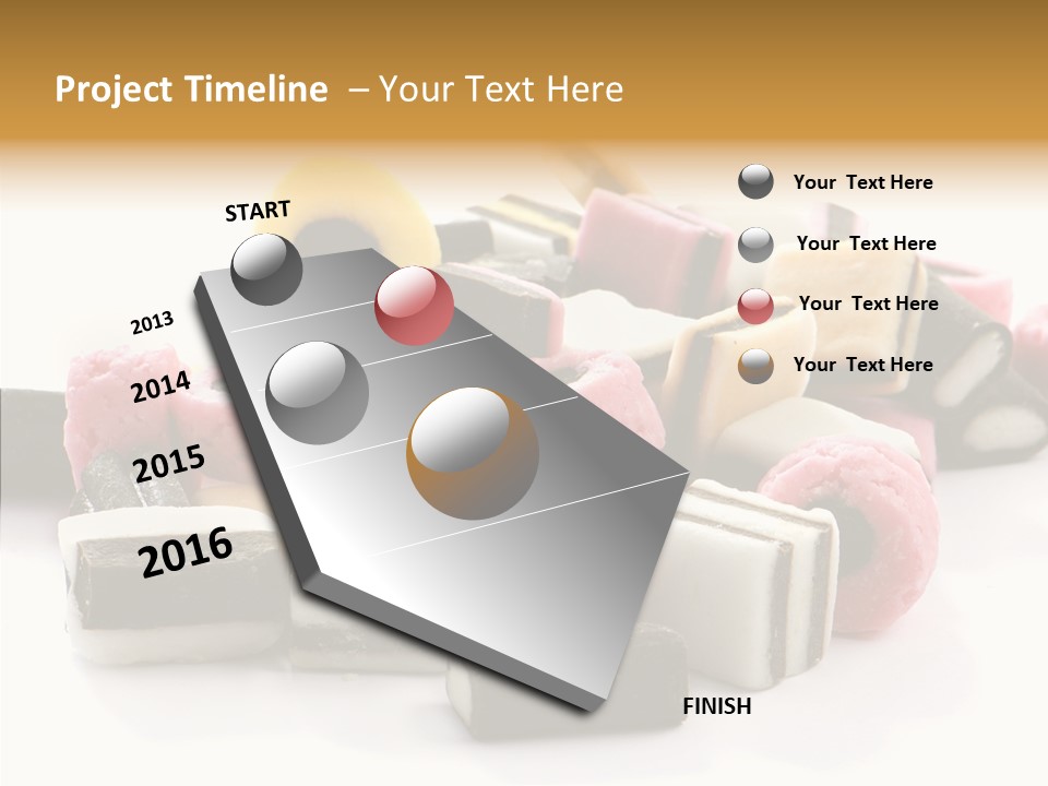 Sugar Candy Eat PowerPoint Template