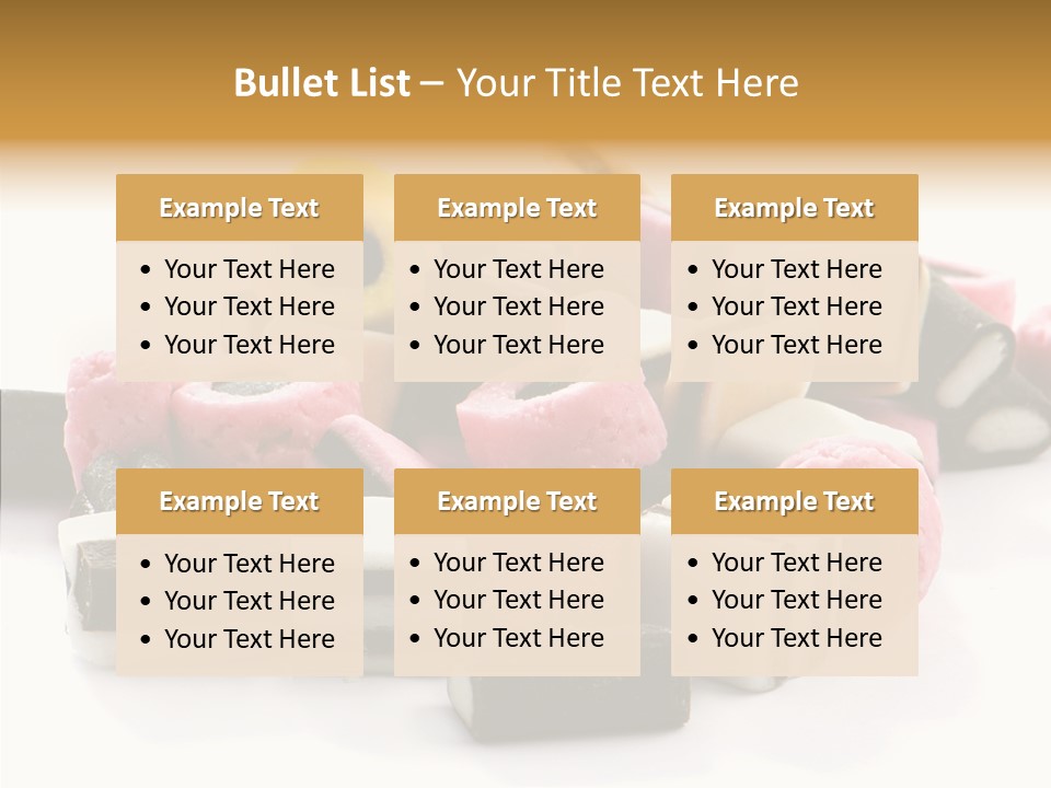 Sugar Candy Eat PowerPoint Template