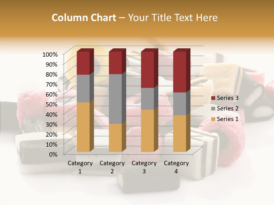 Sugar Candy Eat PowerPoint Template