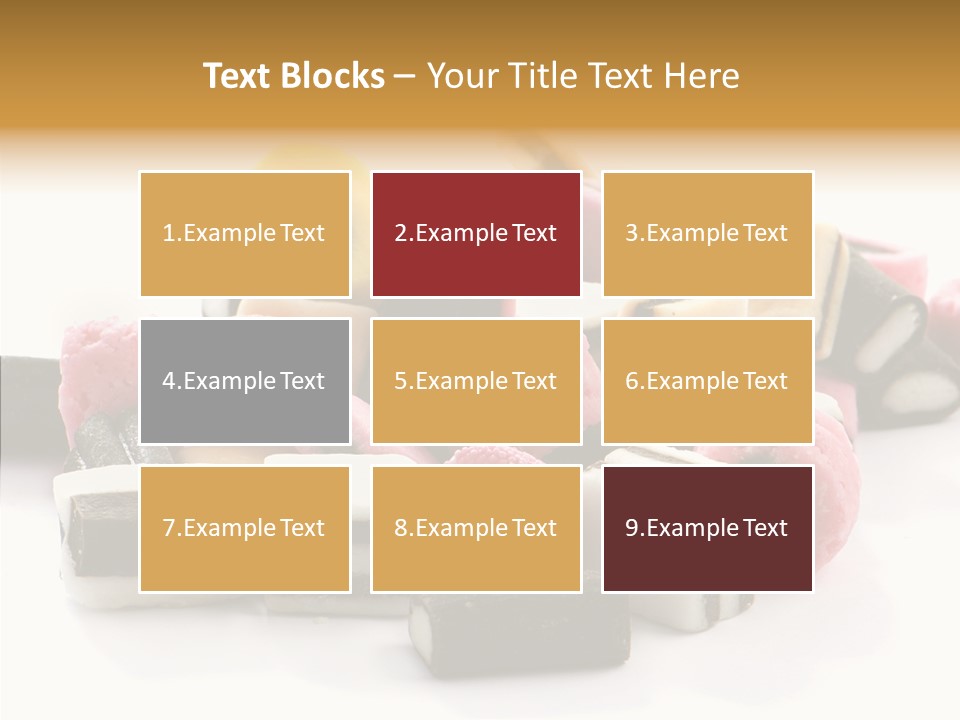 Sugar Candy Eat PowerPoint Template