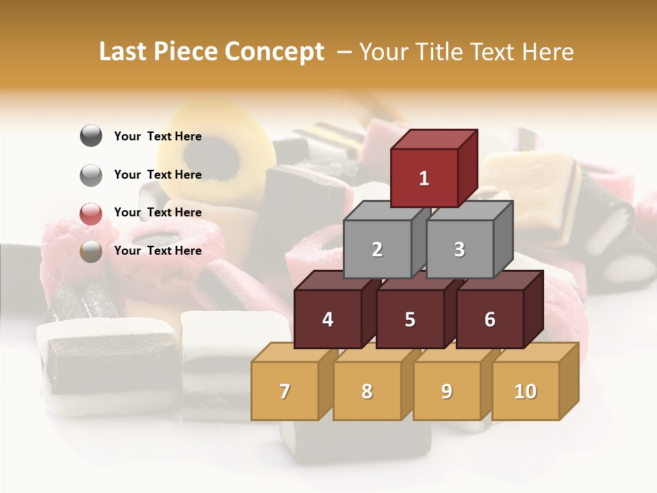 Sugar Candy Eat PowerPoint Template