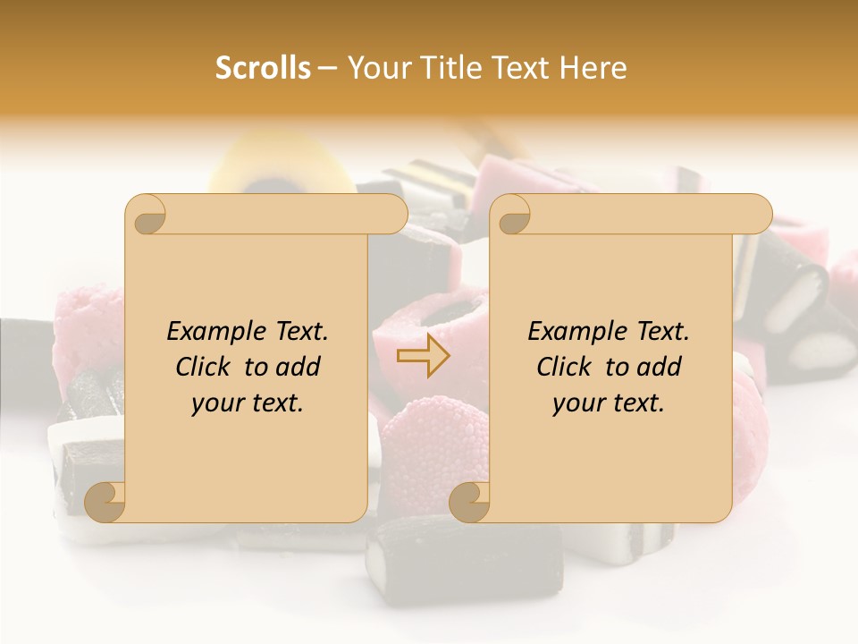 Sugar Candy Eat PowerPoint Template