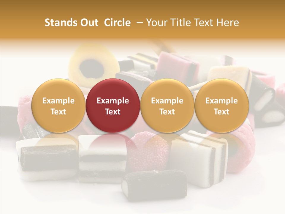 Sugar Candy Eat PowerPoint Template