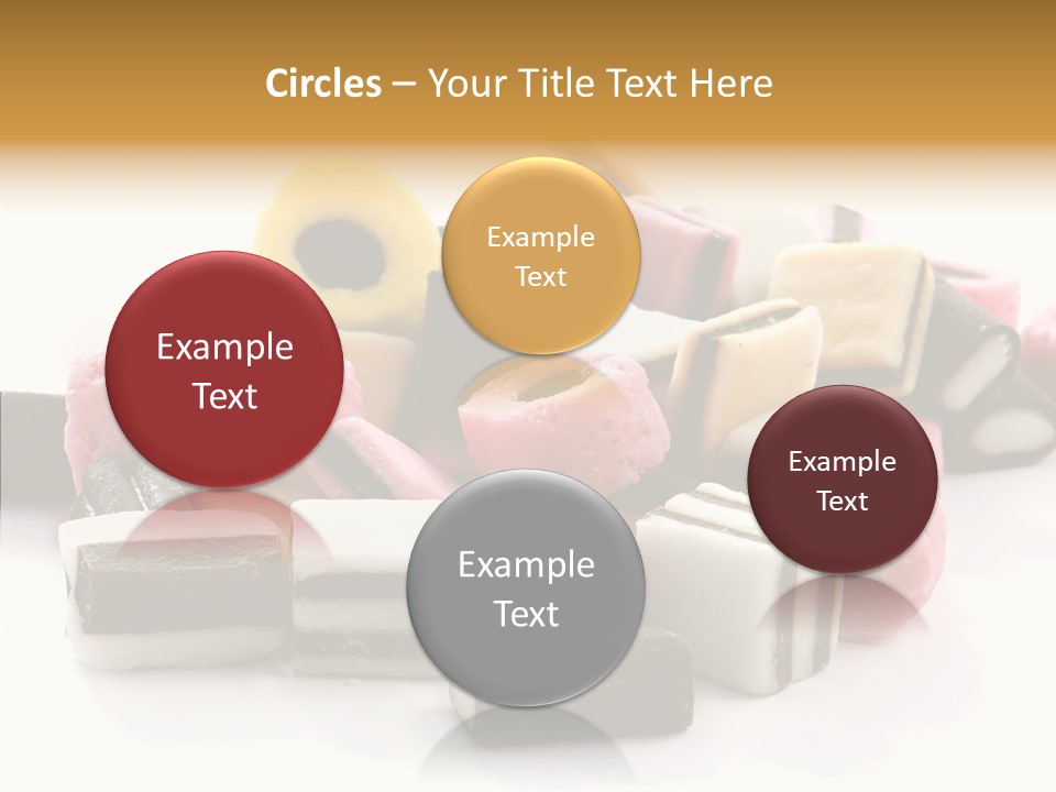 Sugar Candy Eat PowerPoint Template