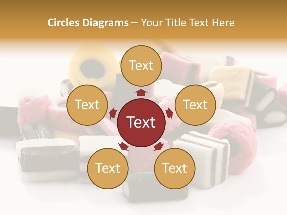 Sugar Candy Eat PowerPoint Template