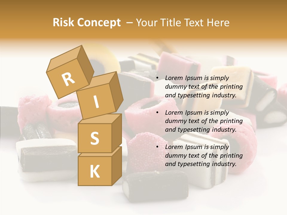 Sugar Candy Eat PowerPoint Template