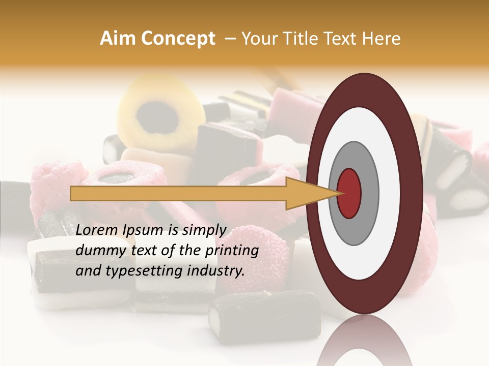 Sugar Candy Eat PowerPoint Template