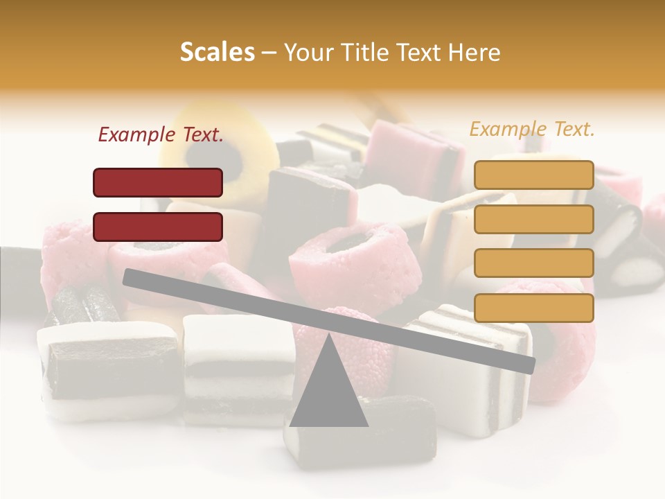 Sugar Candy Eat PowerPoint Template