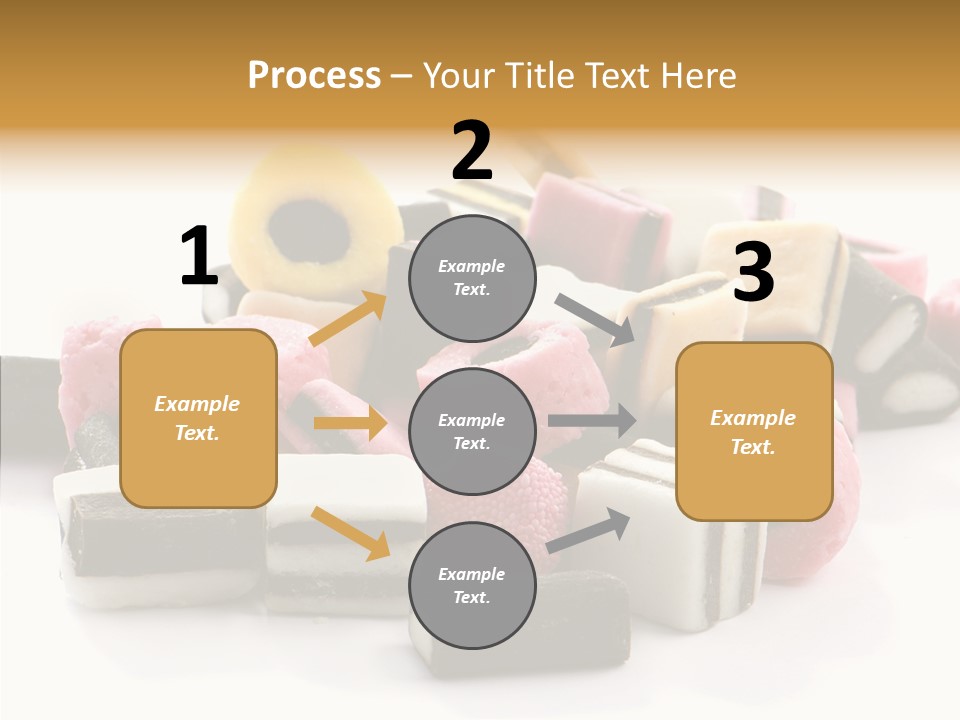 Sugar Candy Eat PowerPoint Template