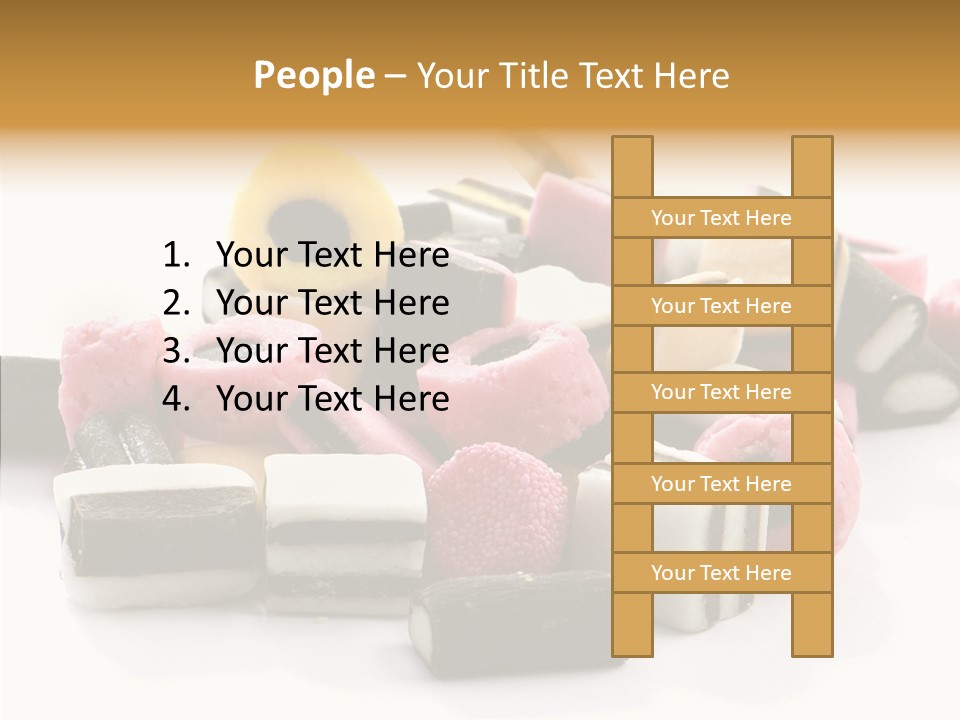 Sugar Candy Eat PowerPoint Template