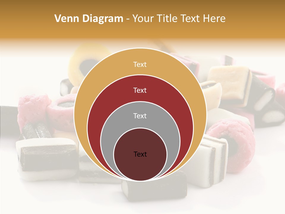 Sugar Candy Eat PowerPoint Template