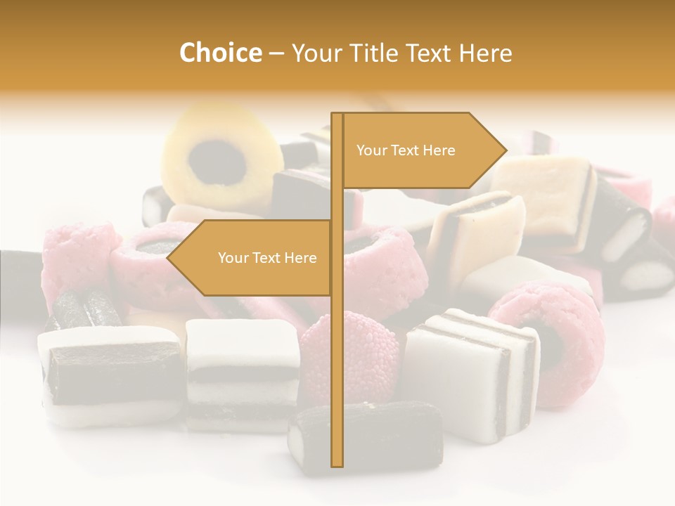 Sugar Candy Eat PowerPoint Template