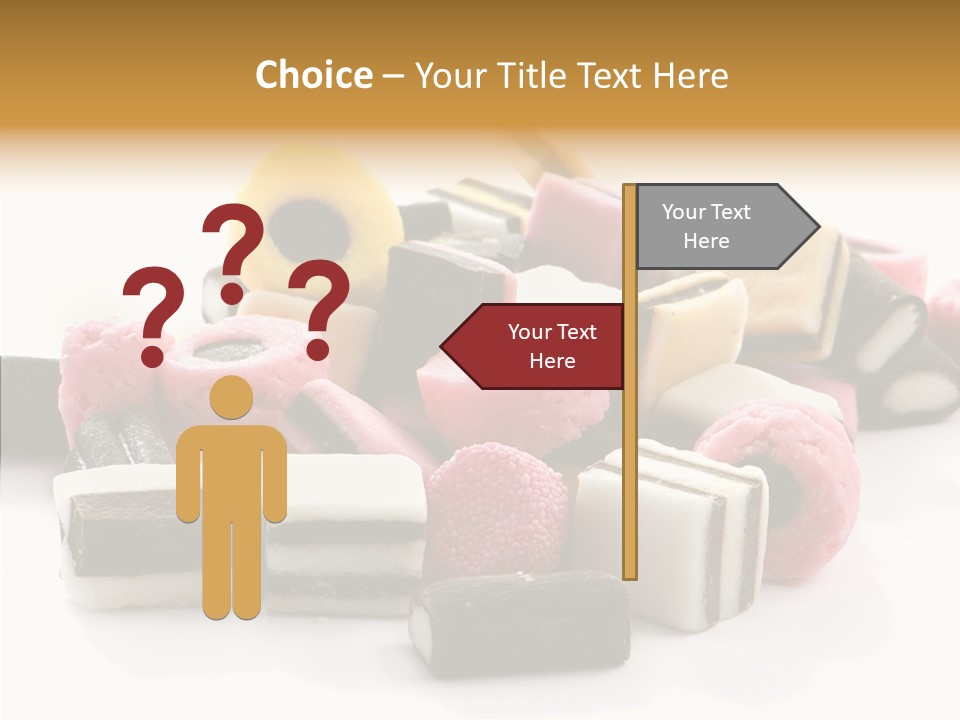 Sugar Candy Eat PowerPoint Template