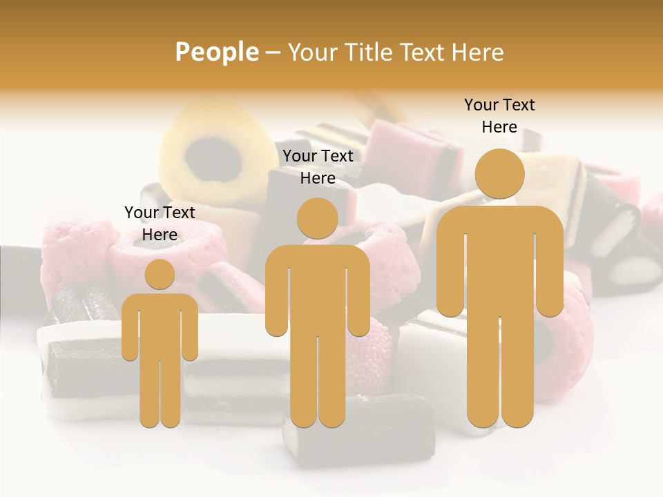 Sugar Candy Eat PowerPoint Template