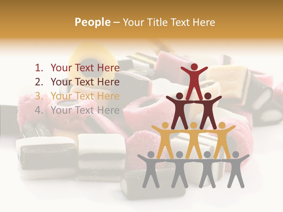 Sugar Candy Eat PowerPoint Template